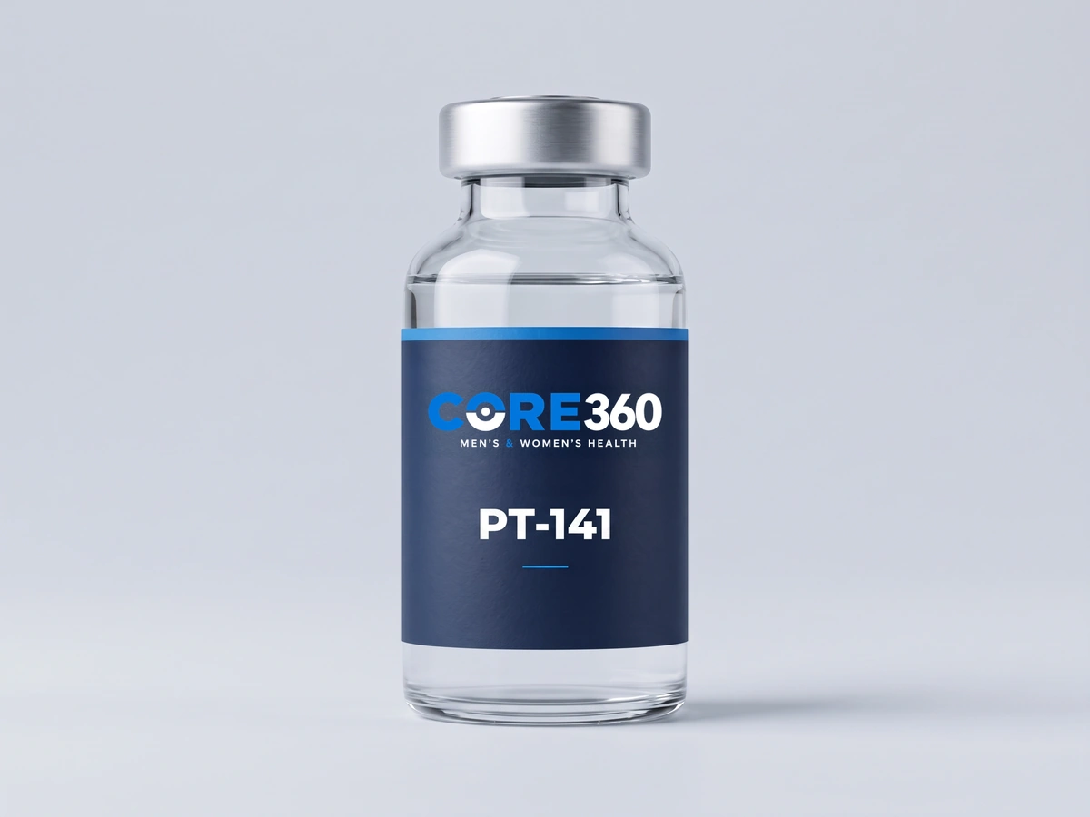 Illustrative Core 360 PT-141 concept packaging